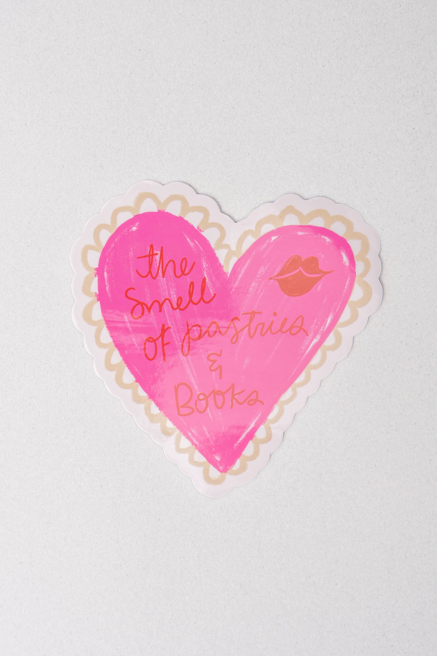 Ban.do: Pastries and Books - Big Vinyl Stickers, Set of 5