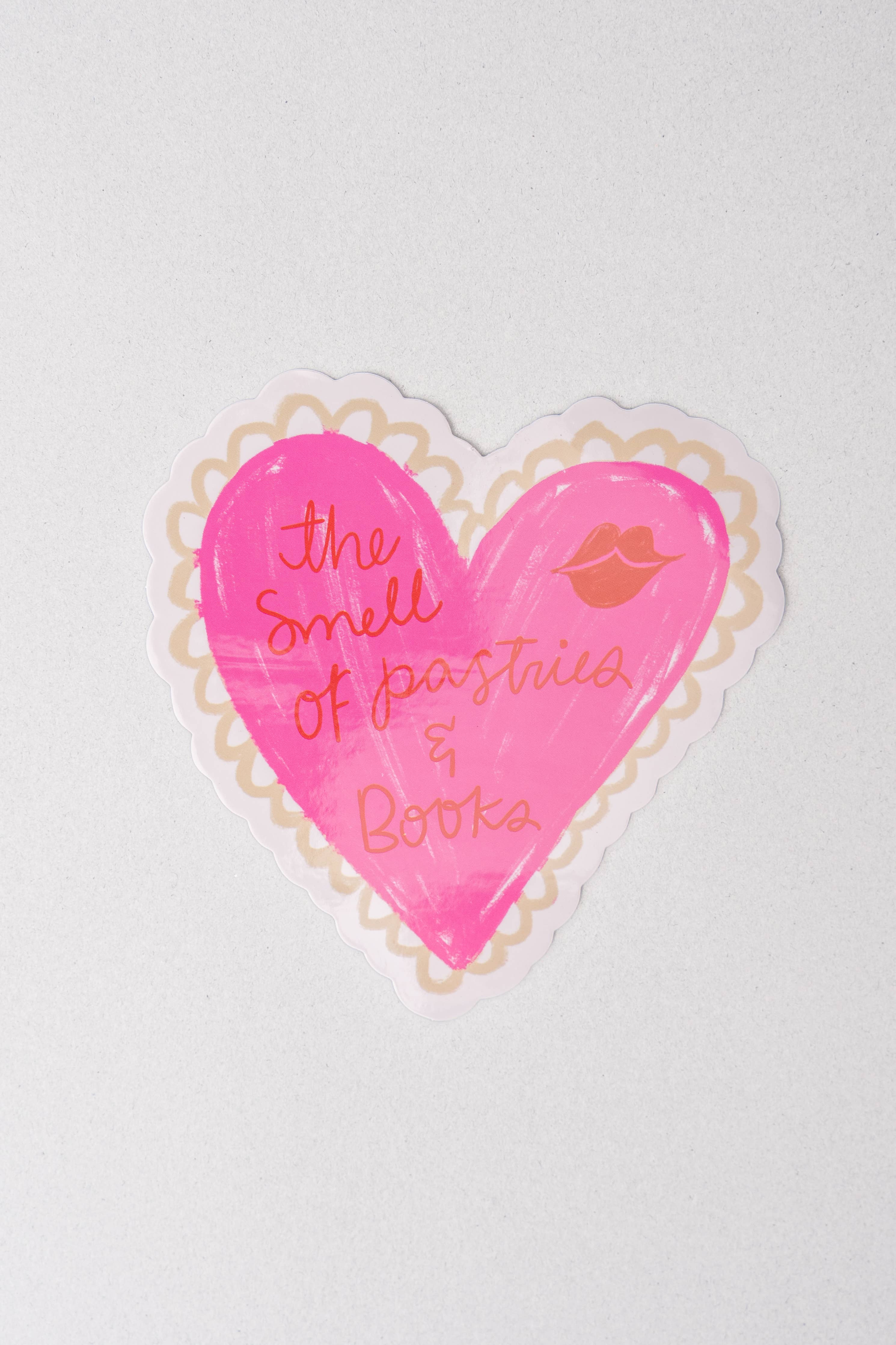 Ban.do: Pastries and Books - Big Vinyl Stickers, Set of 5