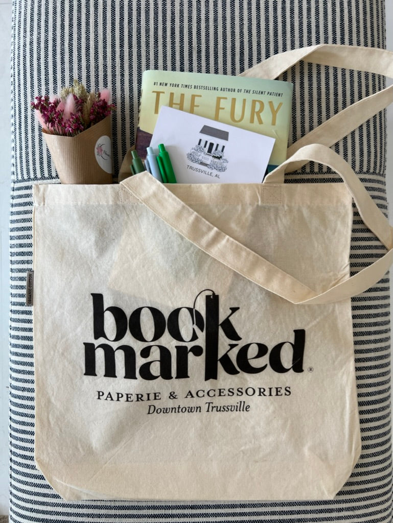 Bookmarked Canvas Bag