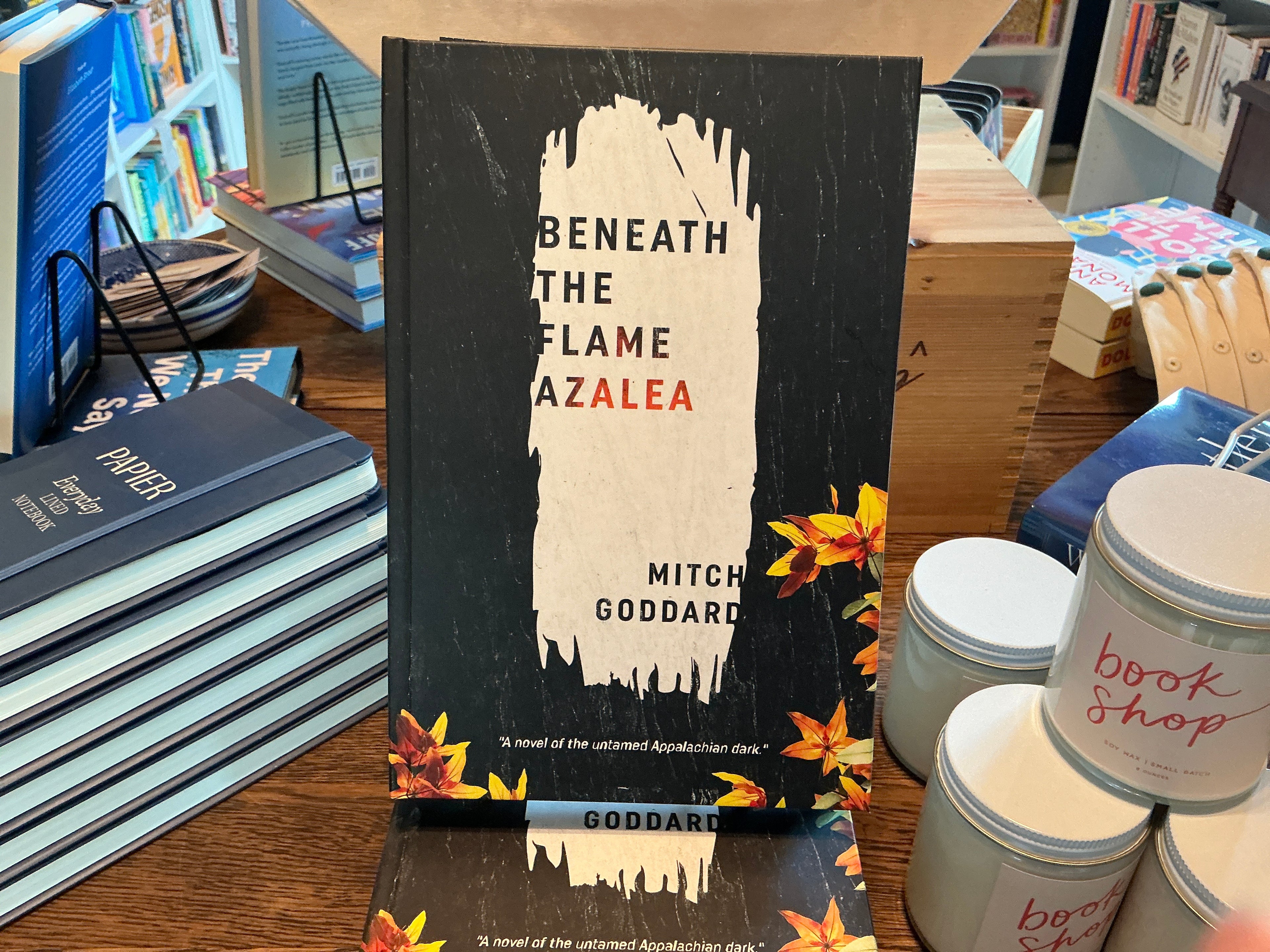 Beneath the Flame Azalea by Mitch Goddard