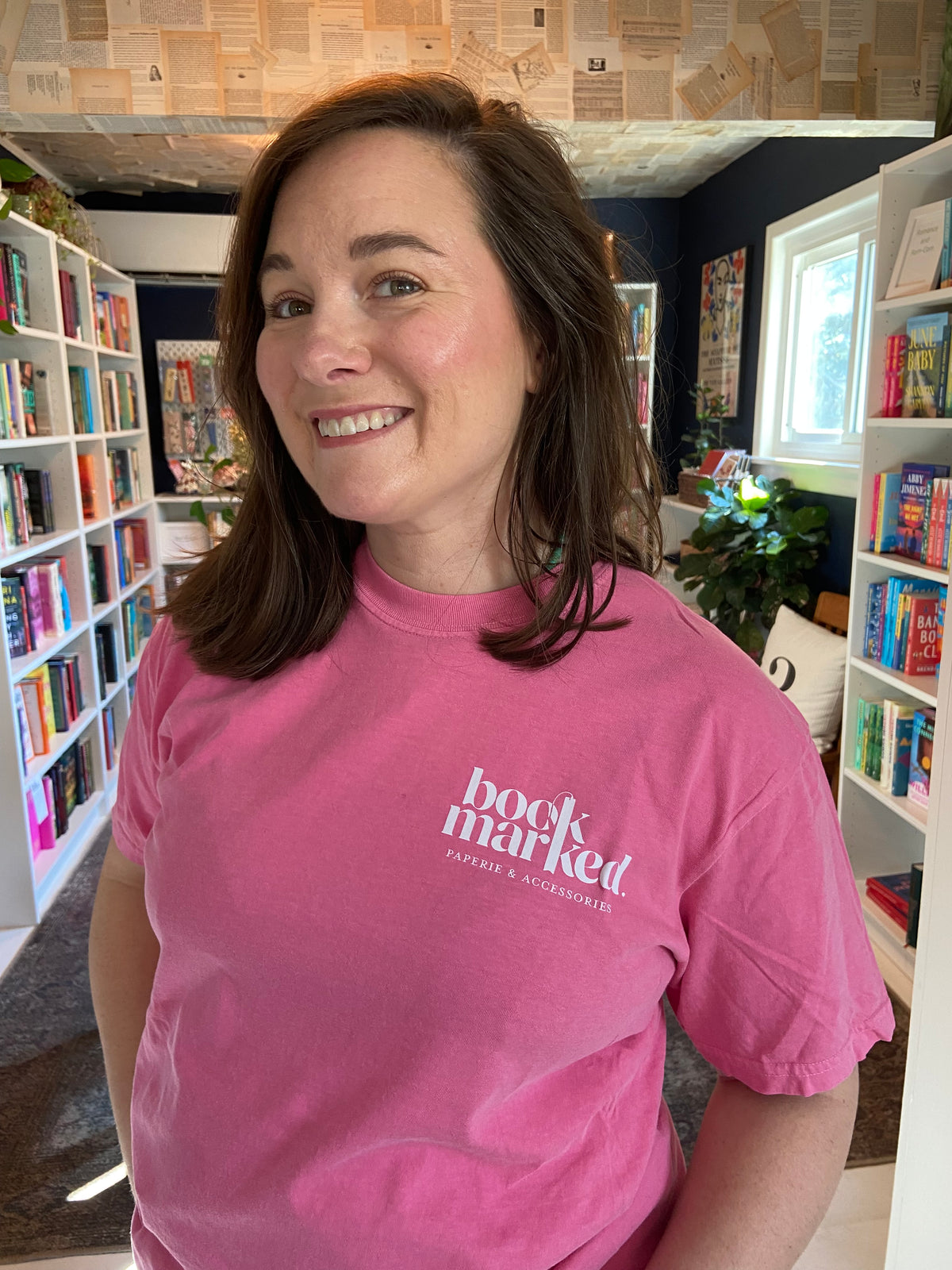 Bookmarked, Where You Lead I Will Follow T-Shirt