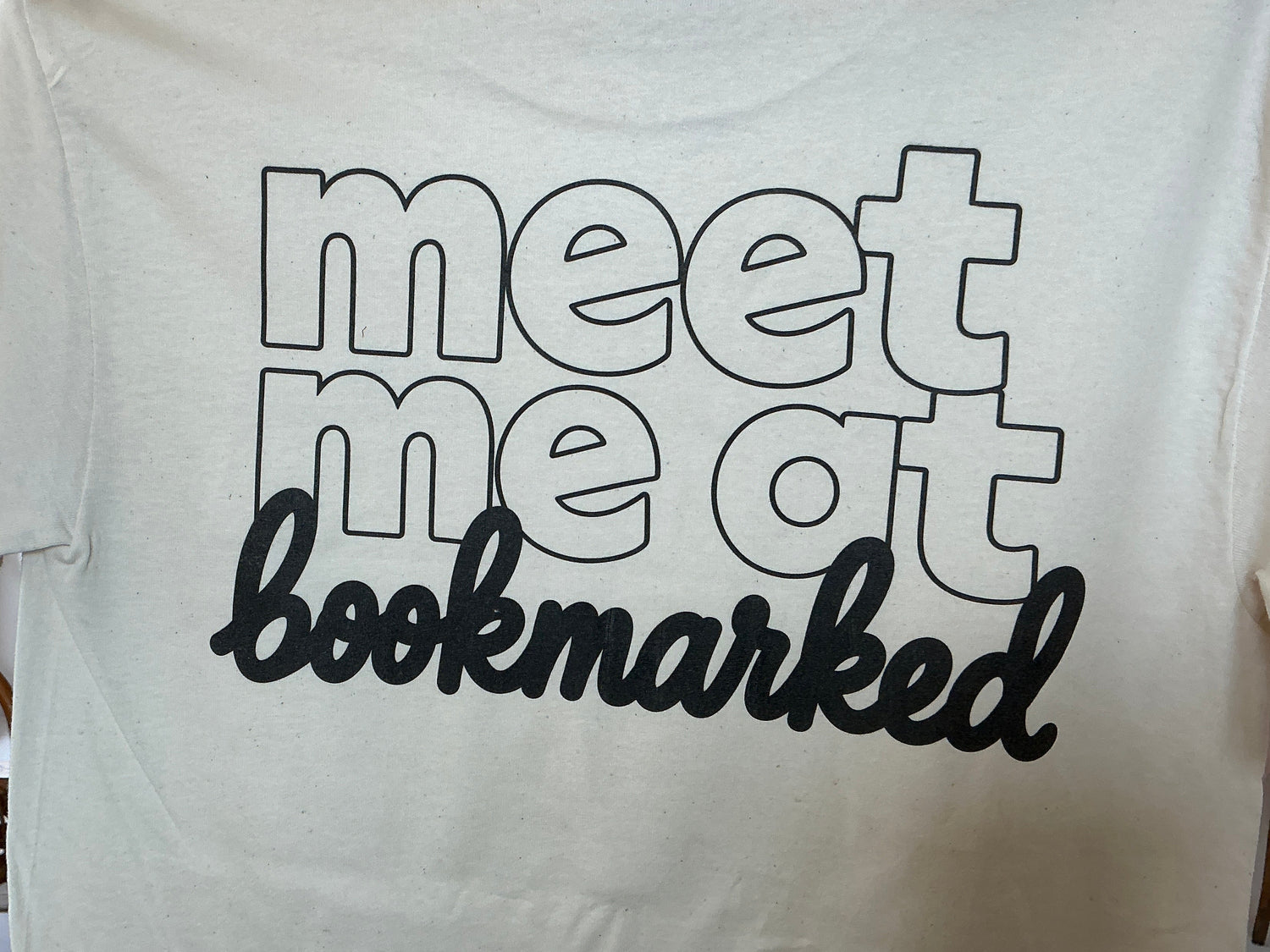 Meet Me At Bookmarked - T-Shirt