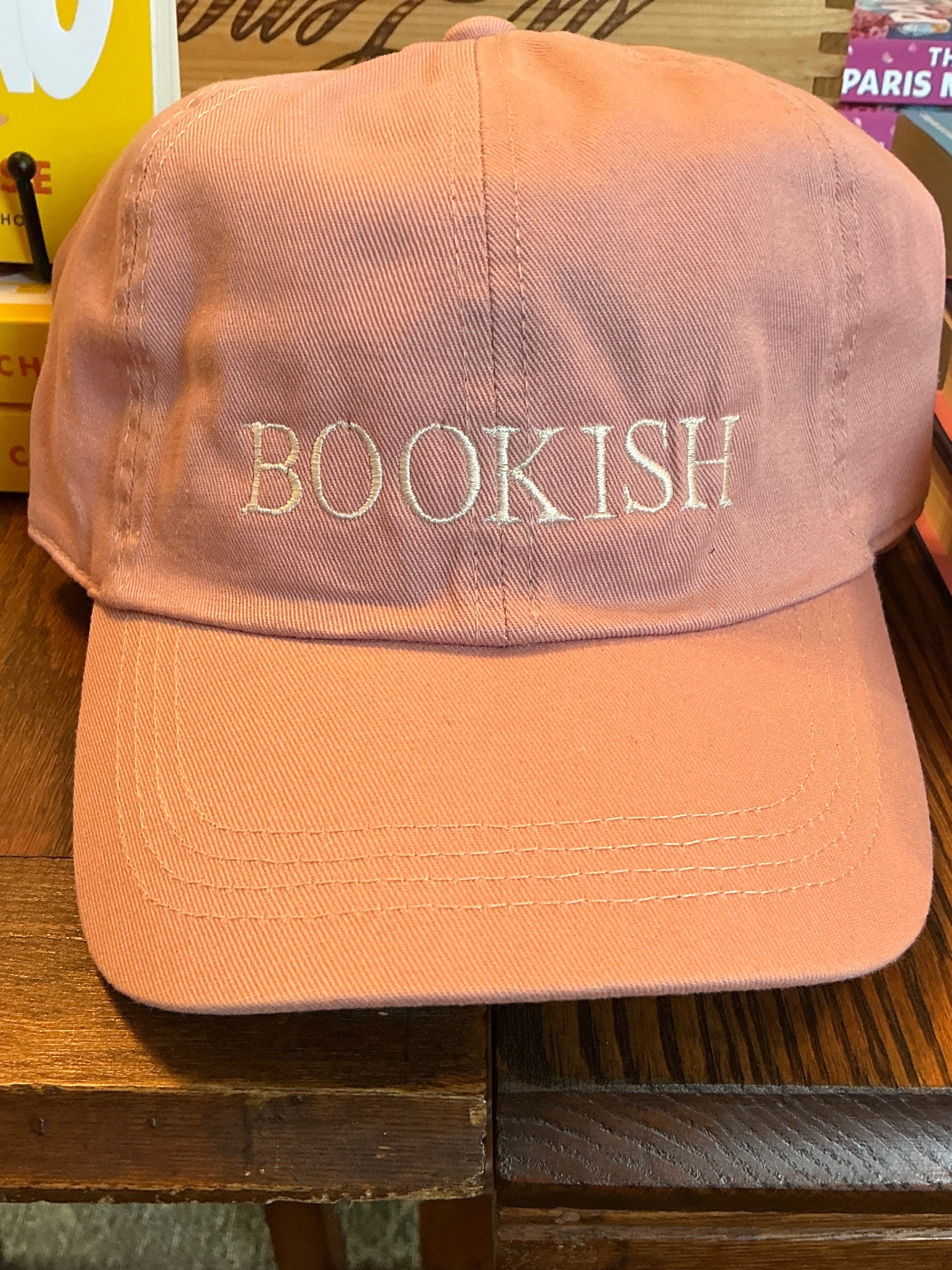 "BOOKISH" Baseball Hat