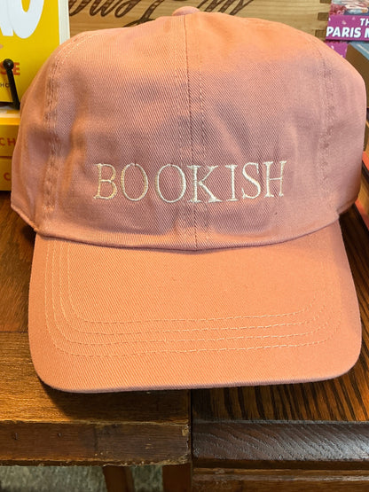 "BOOKISH" Baseball Hat