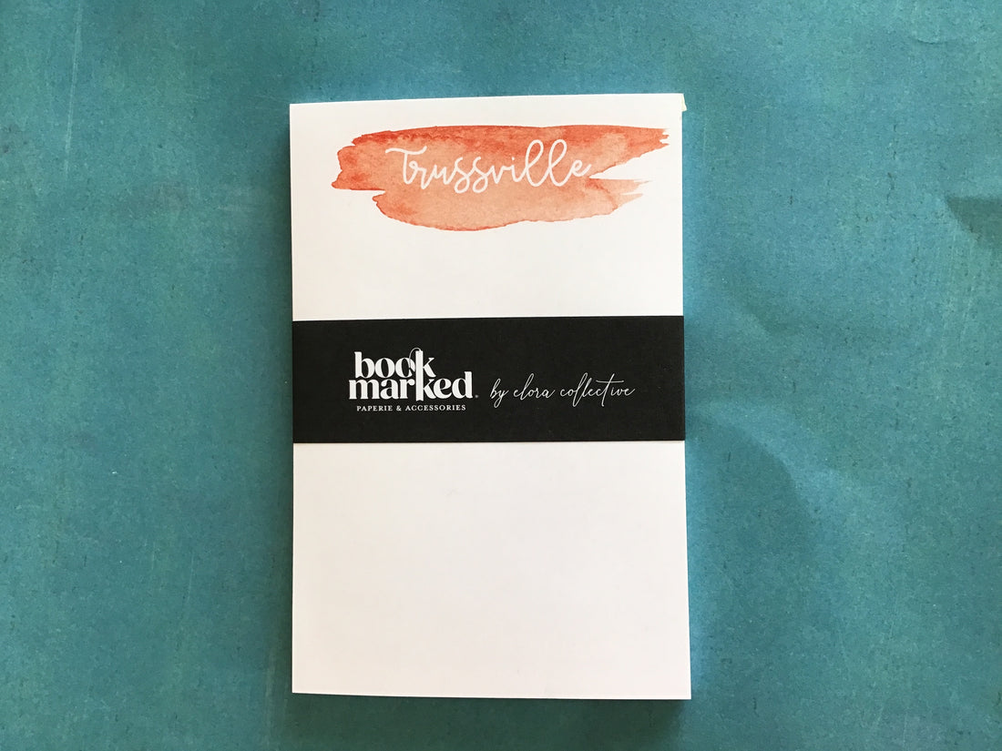 Trussville Watercolor Notepad