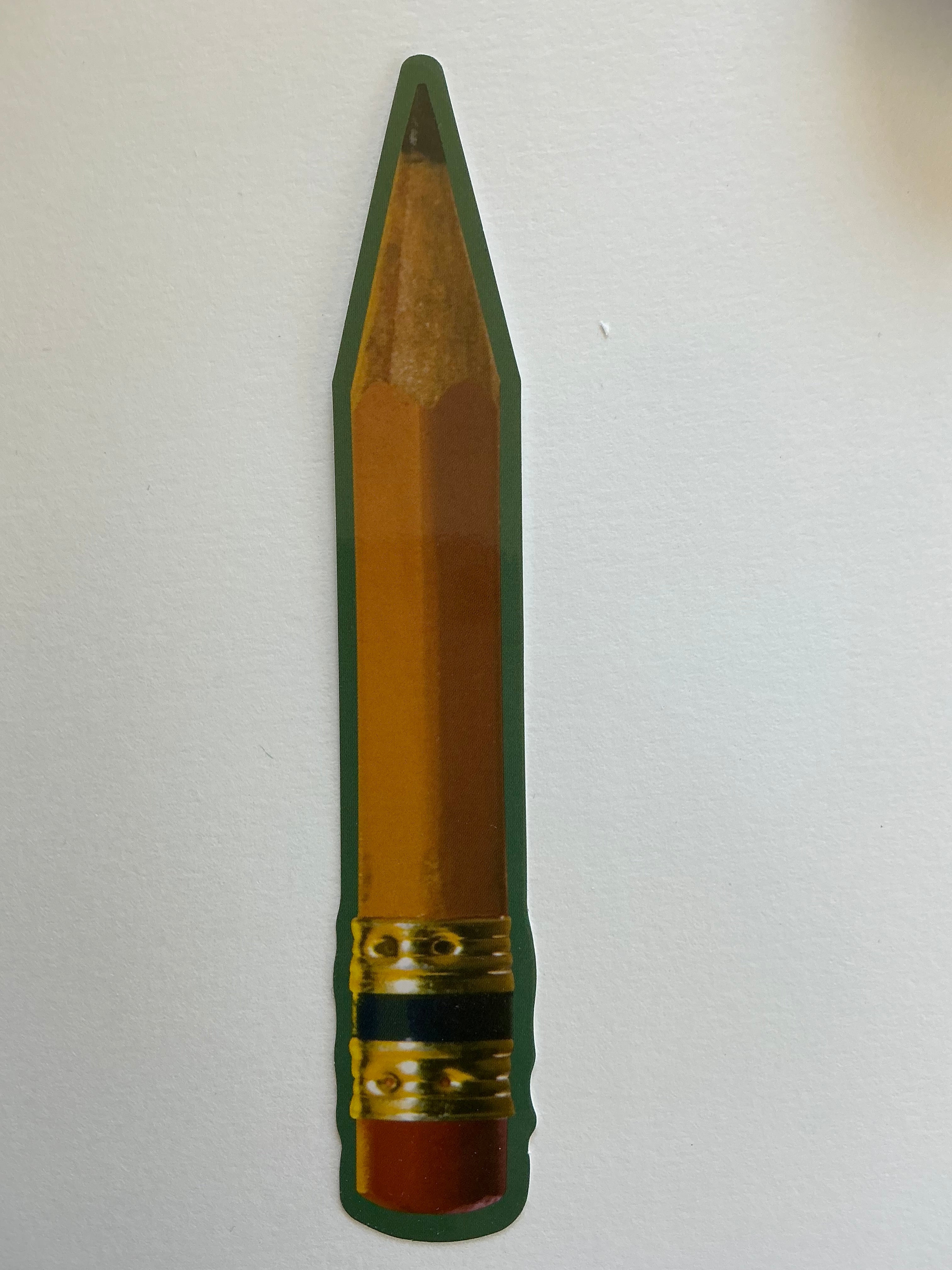 Yellow Pencil Sticker