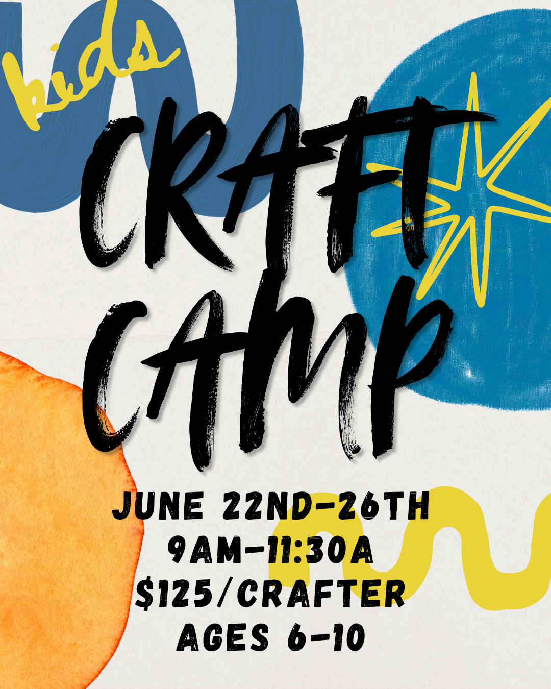 Kids Craft Camp