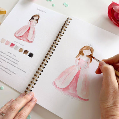Emily Lex: Fairytal Watercolor Workbook