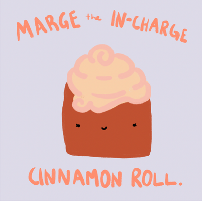 Marge In-Charge Cinnamon Roll - DIY Craft Kit