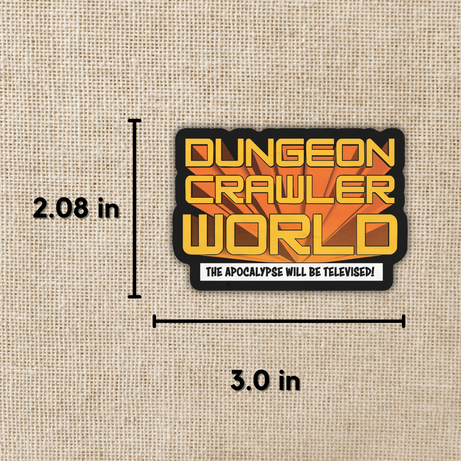 Dungeon Crawler World Sticker: Dungeon Crawler Carl