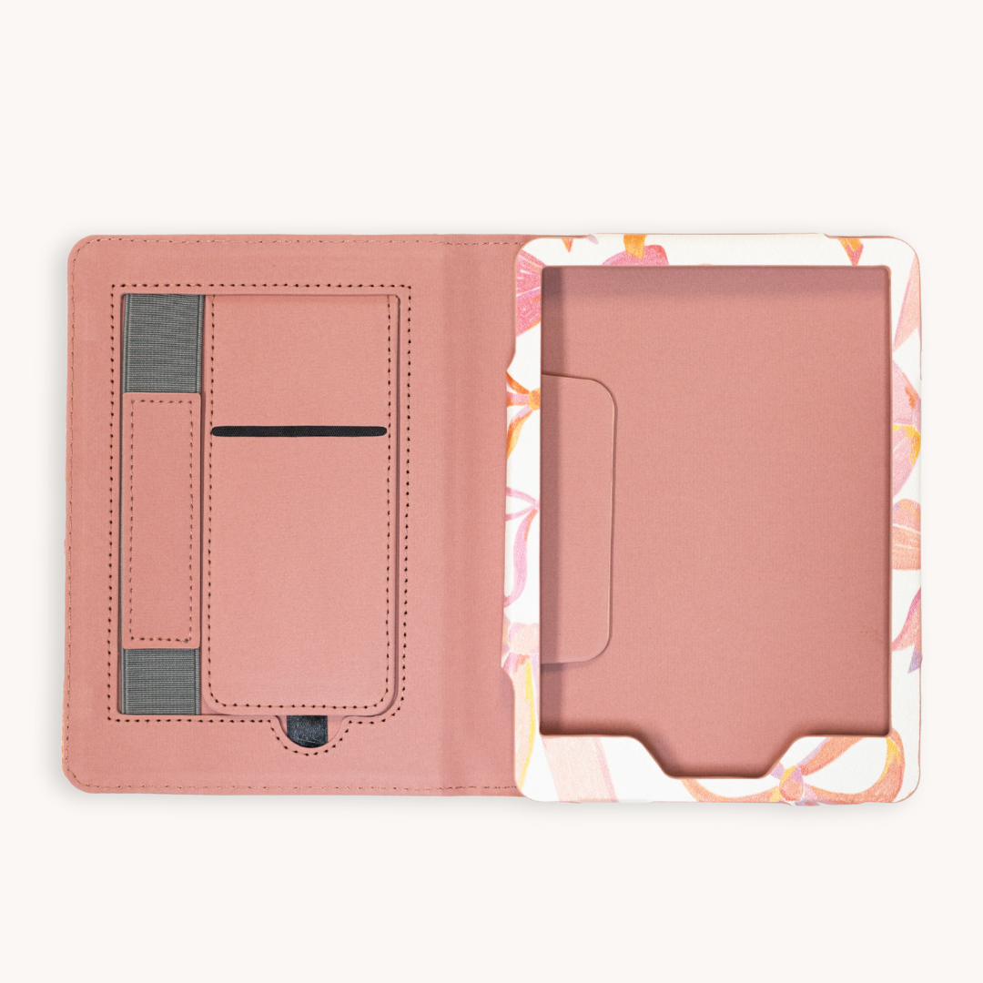 Pink Bows Kindle Case | Bookish &amp; Reading