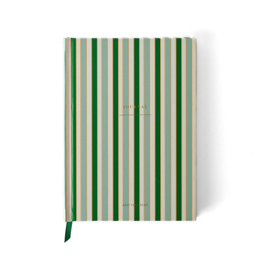 Amy Heitman: Everyday Striped Hardcover Journal