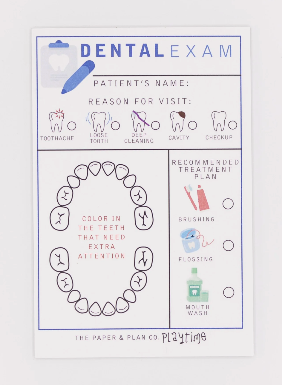 Kids Playtime Pad™ - Dental Exam