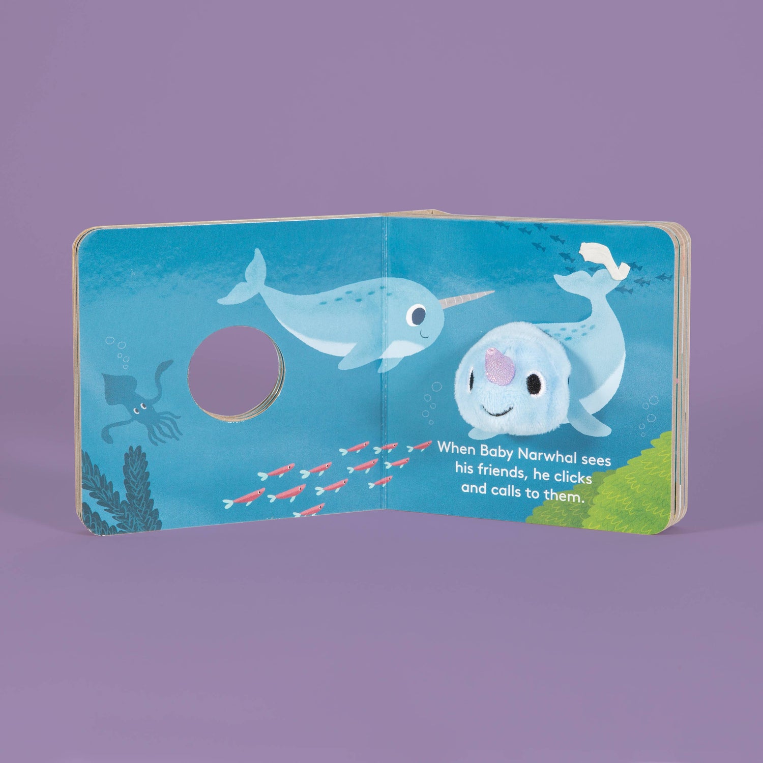 Baby Narwhal: Finger Puppet Board Book
