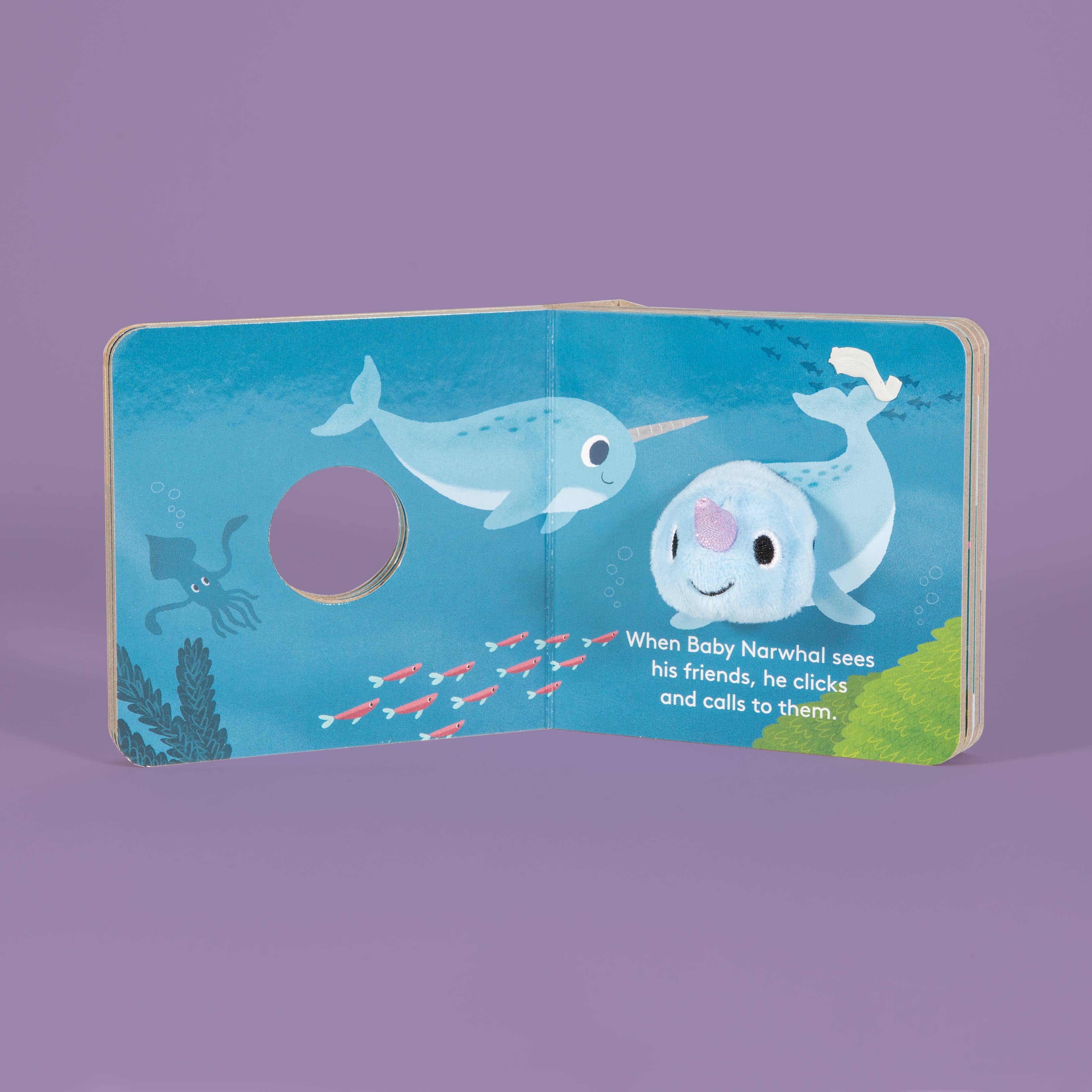 Baby Narwhal: Finger Puppet Board Book