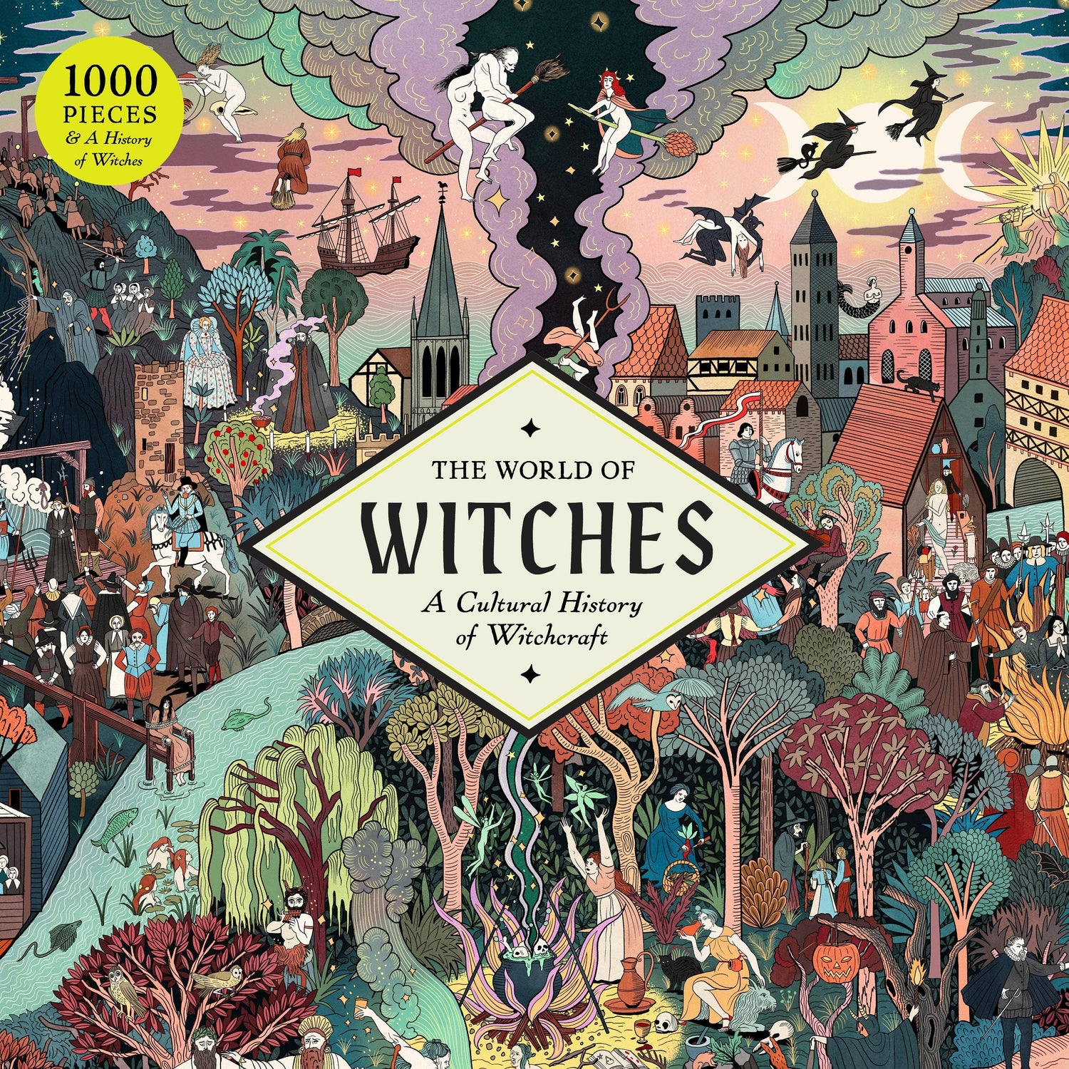 Laurence King: The World of Witches: A Cultural History of Witchcraft in a 1000-piece Puzzle