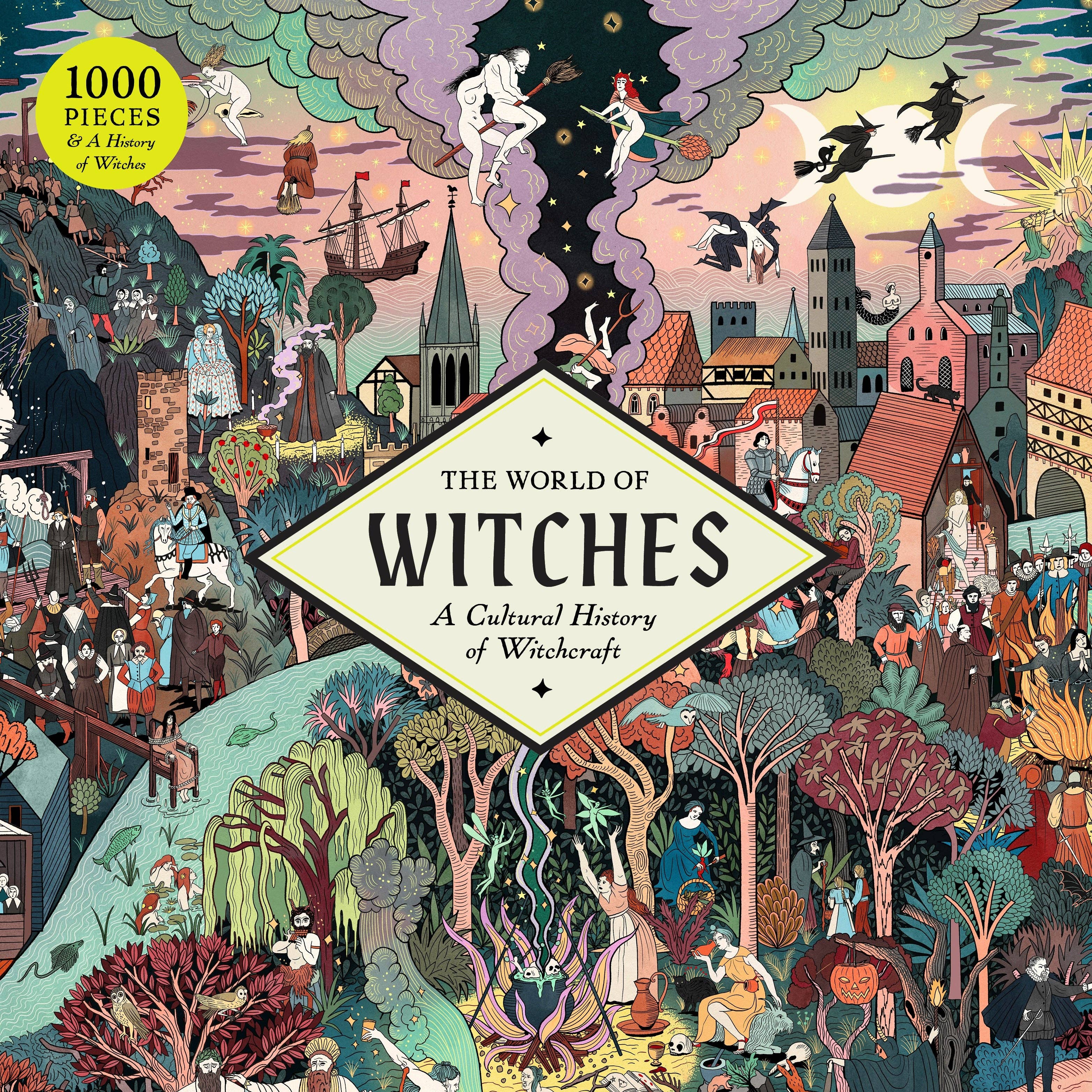 Laurence King: The World of Witches: A Cultural History of Witchcraft in a 1000-piece Puzzle