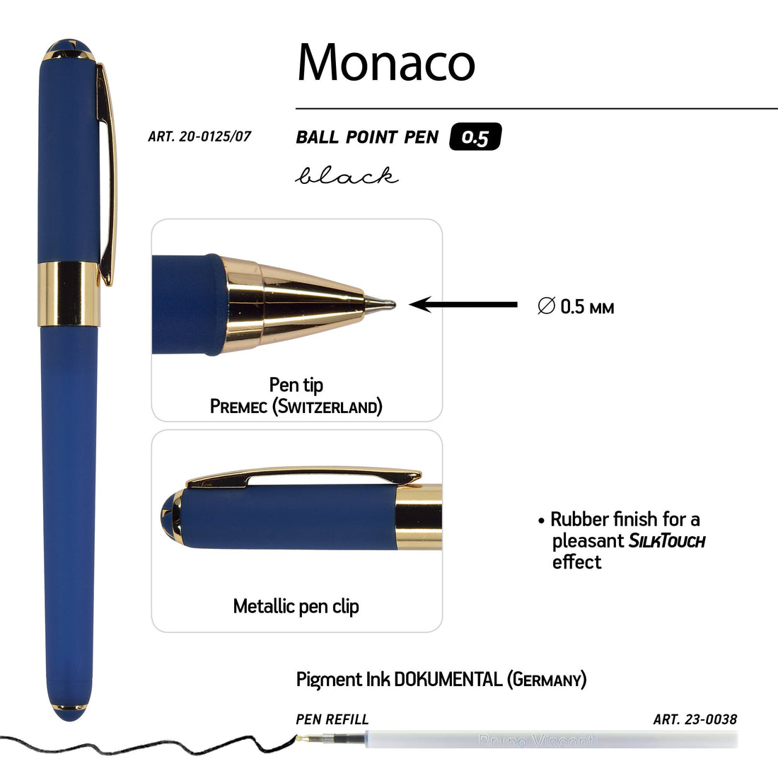 Monaco - Dark Blue