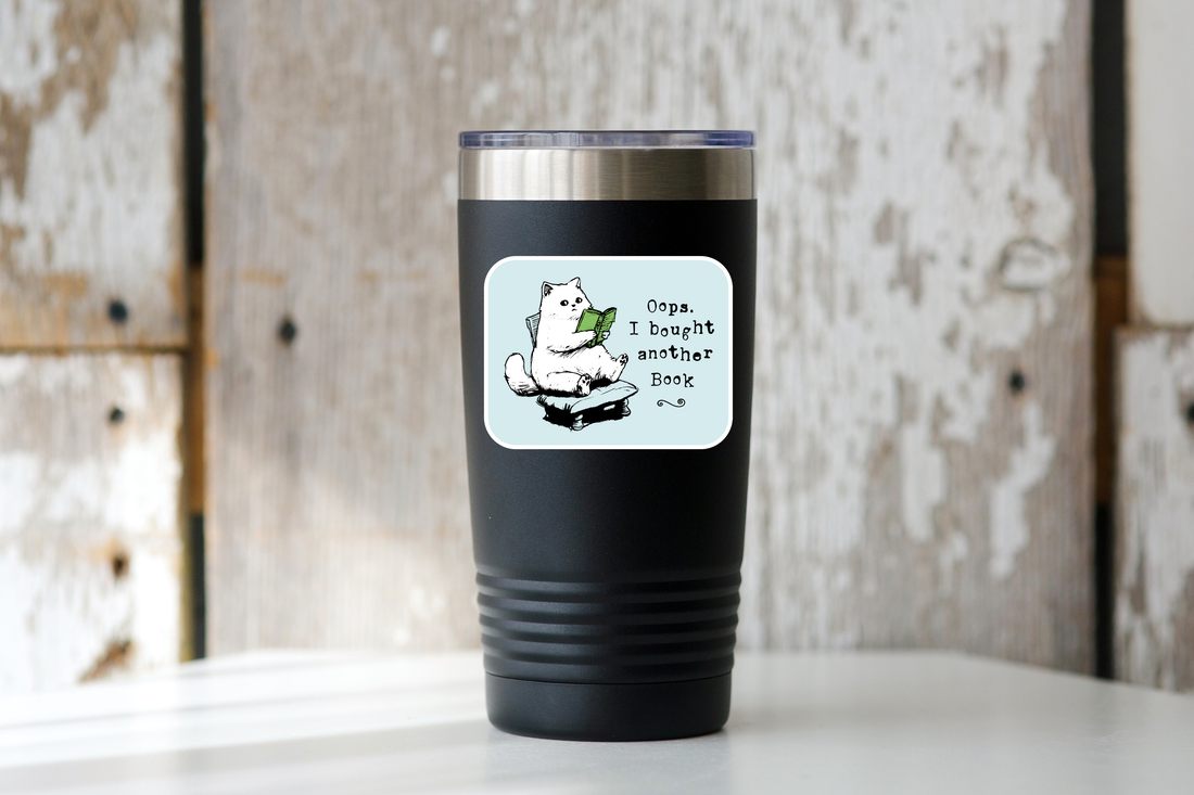 Oops I Bought Another Book Sticker