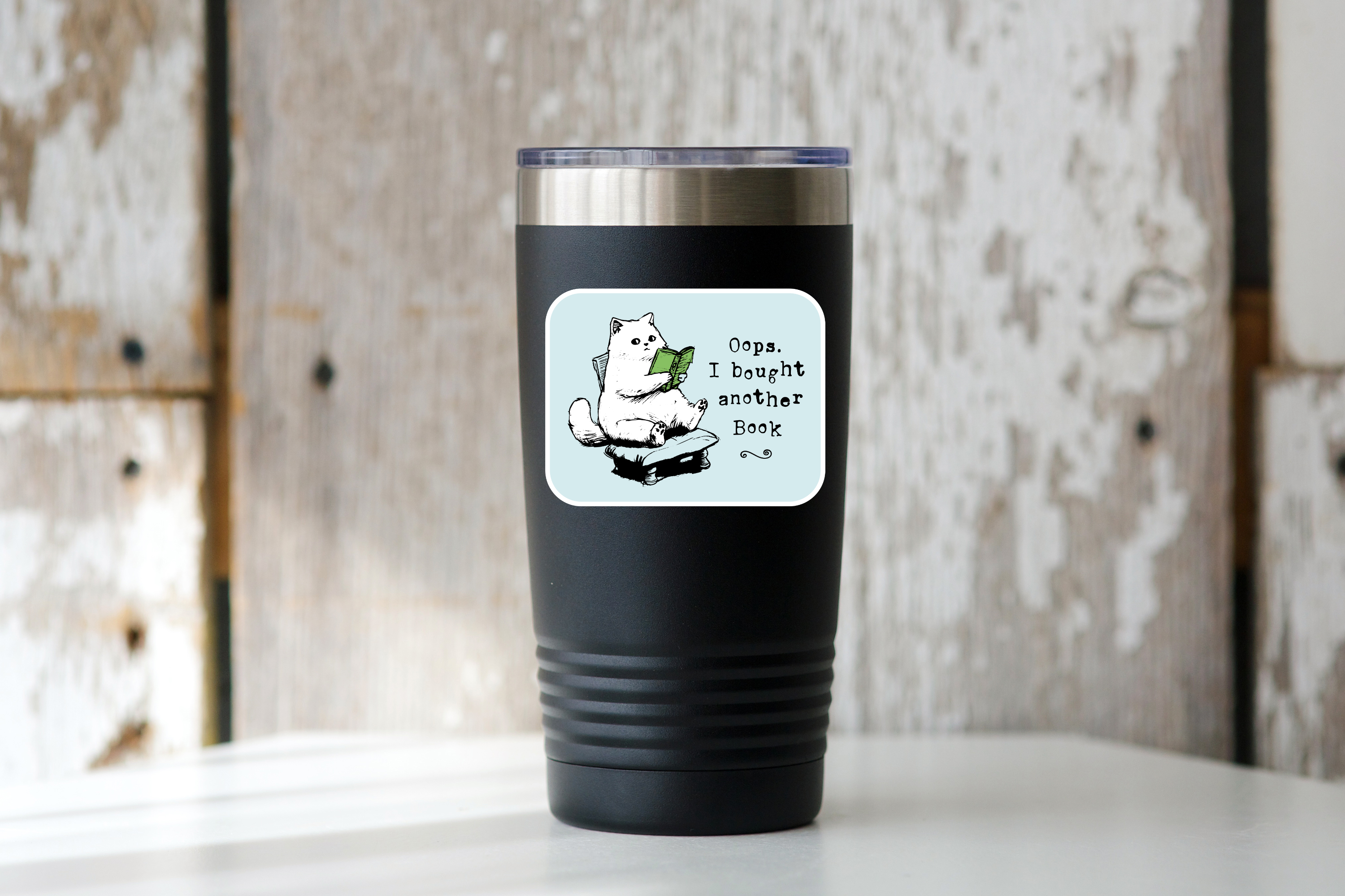 Oops I Bought Another Book Sticker