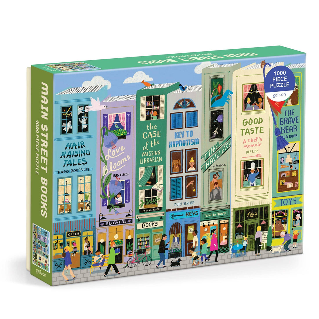 Galison: Main Street Books 1000 Piece Puzzle