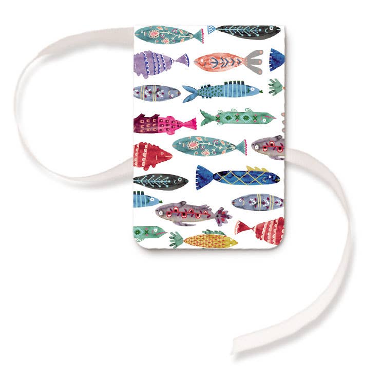 Fish Flow Magnetic Ribbon Bookmark