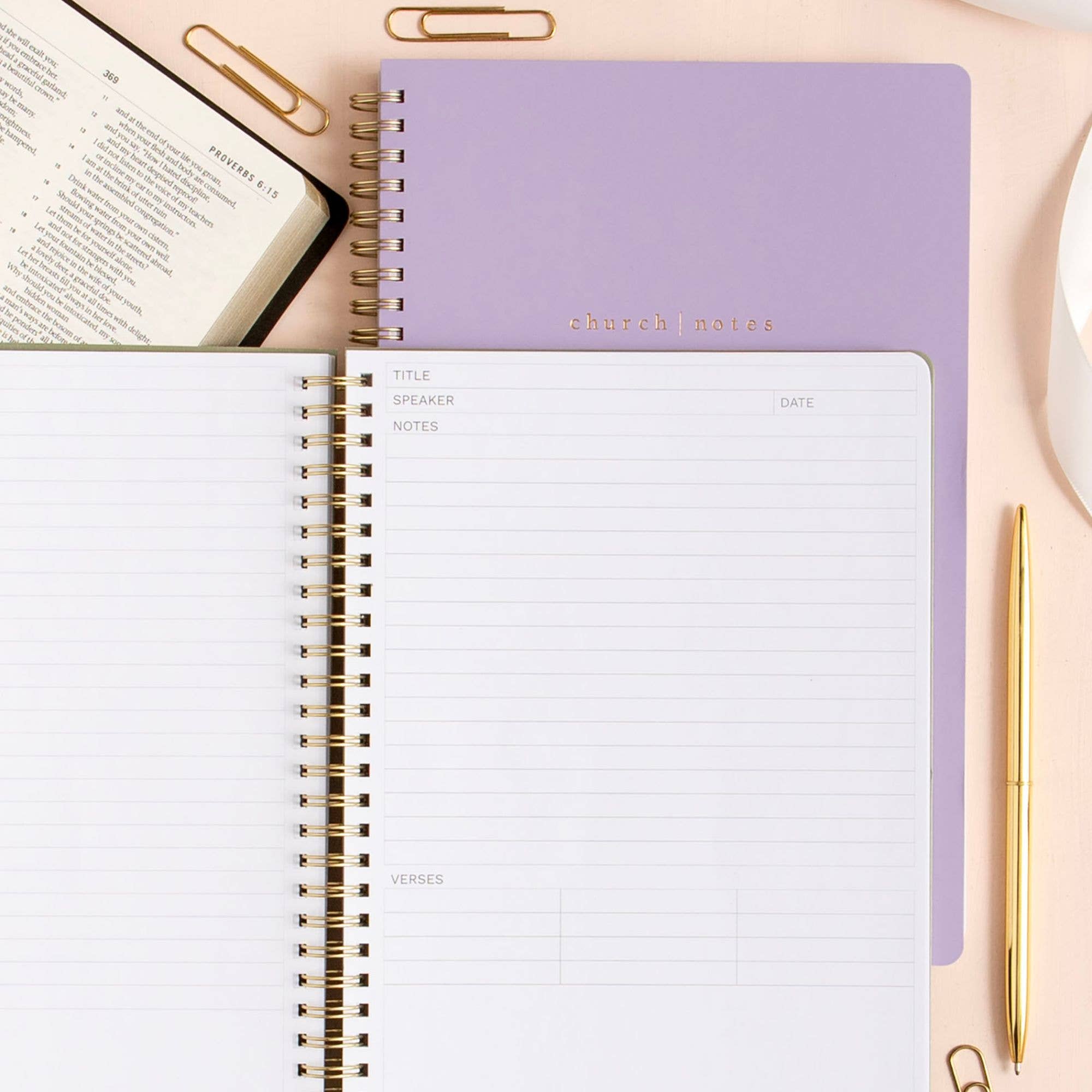 Church Notes Bible Reference Notebook with Maps