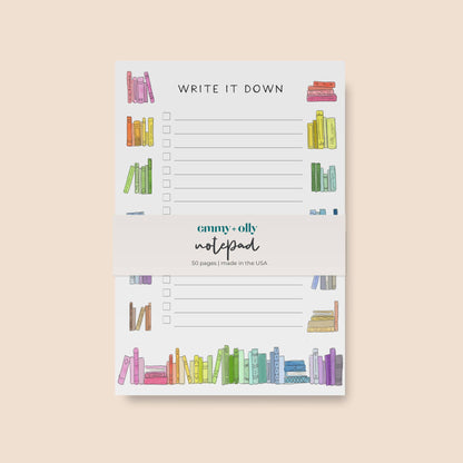 Colorful Book To Do List - Notepad