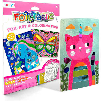 Ooly: Foil-tastic: Foil Art &amp; Coloring Fun