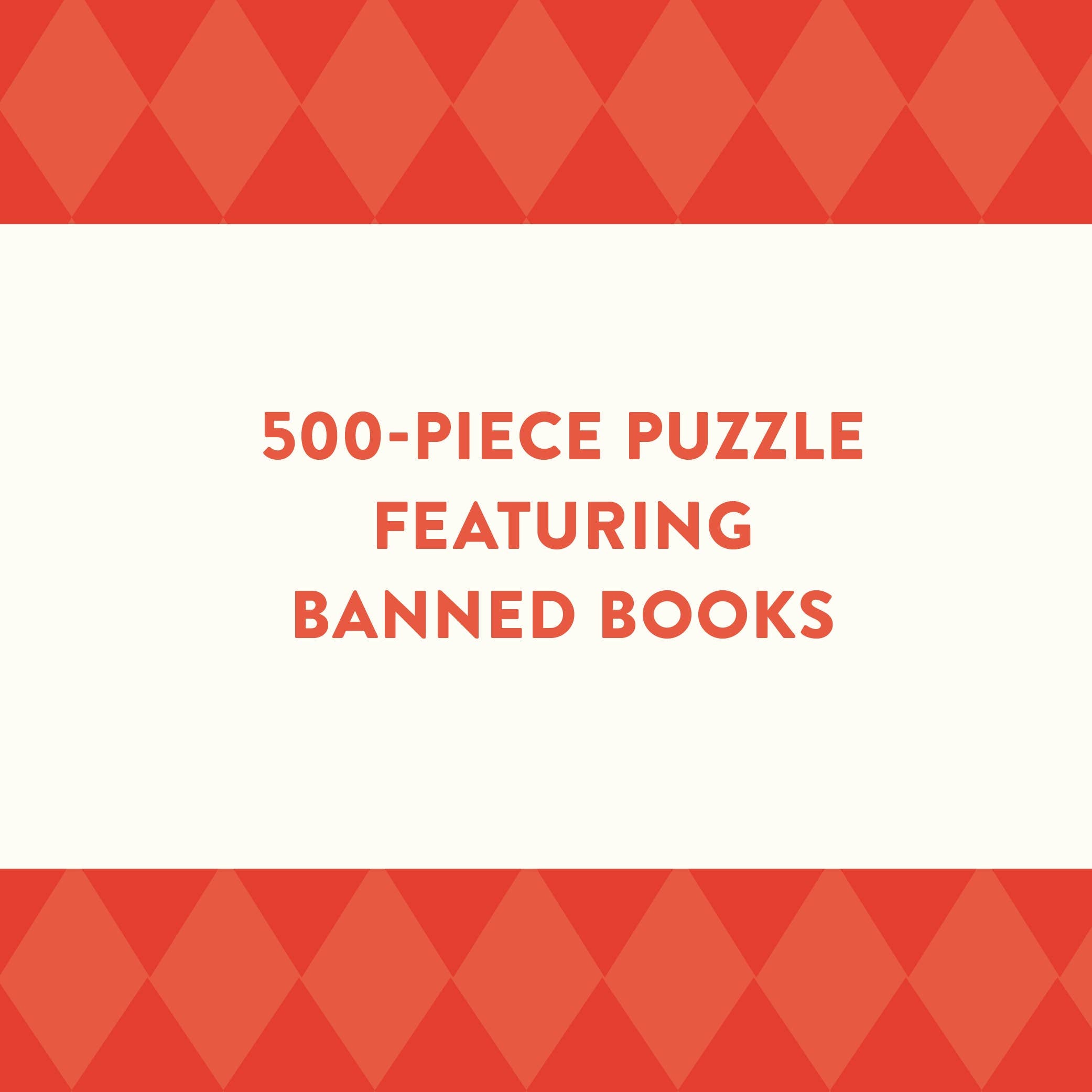 Bibliophile Banned Books: 500-Piece Puzzle