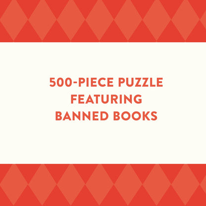Bibliophile Banned Books: 500-Piece Puzzle