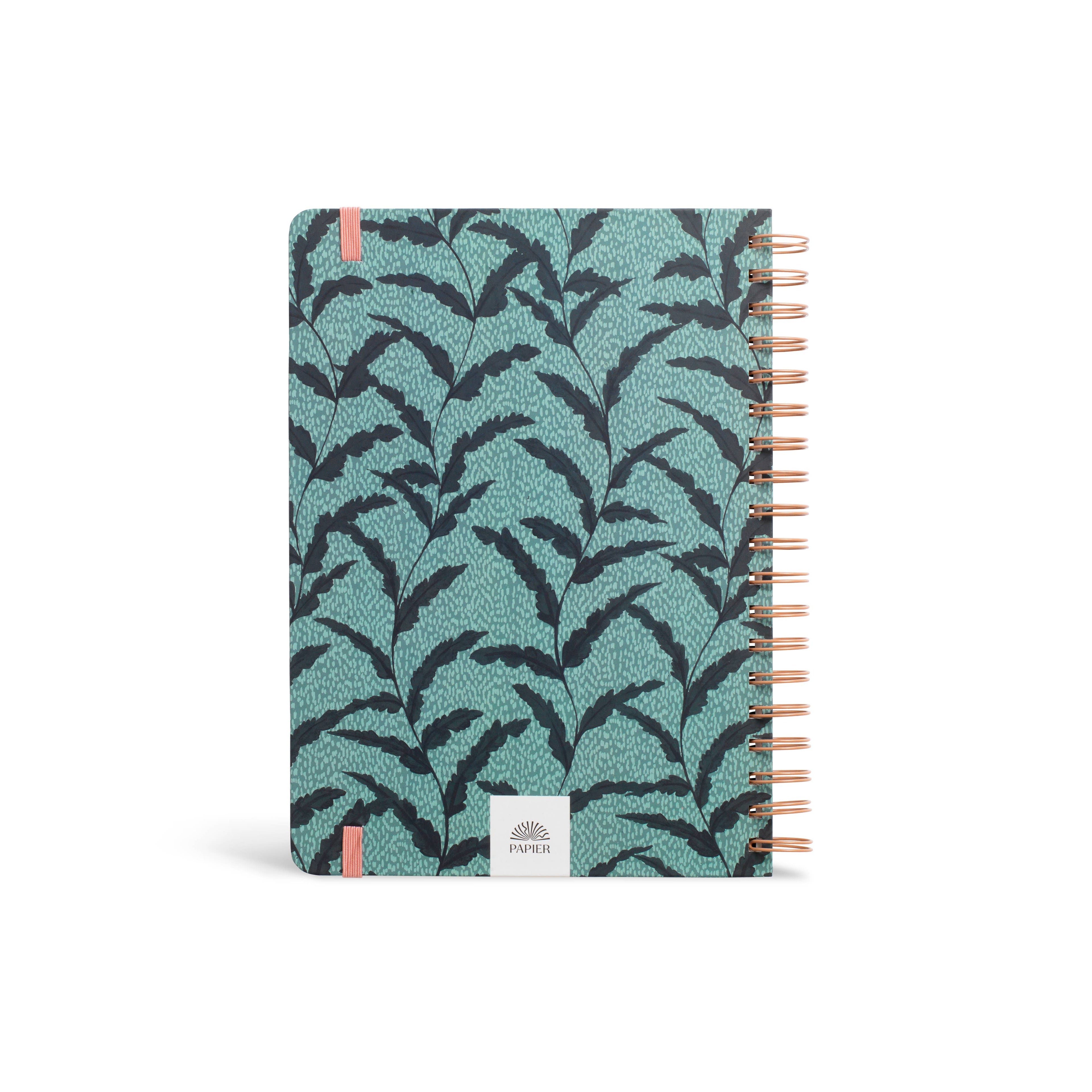 Leafy Bean: Lined Notebook