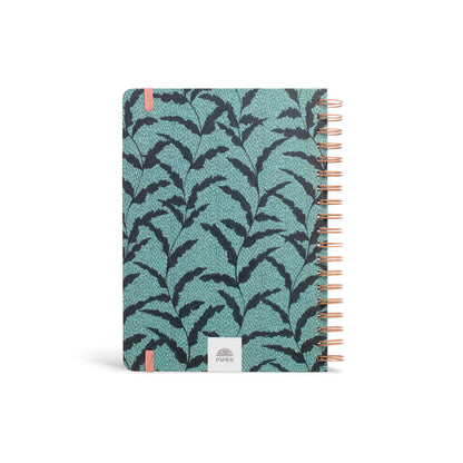 Leafy Bean: Lined Notebook