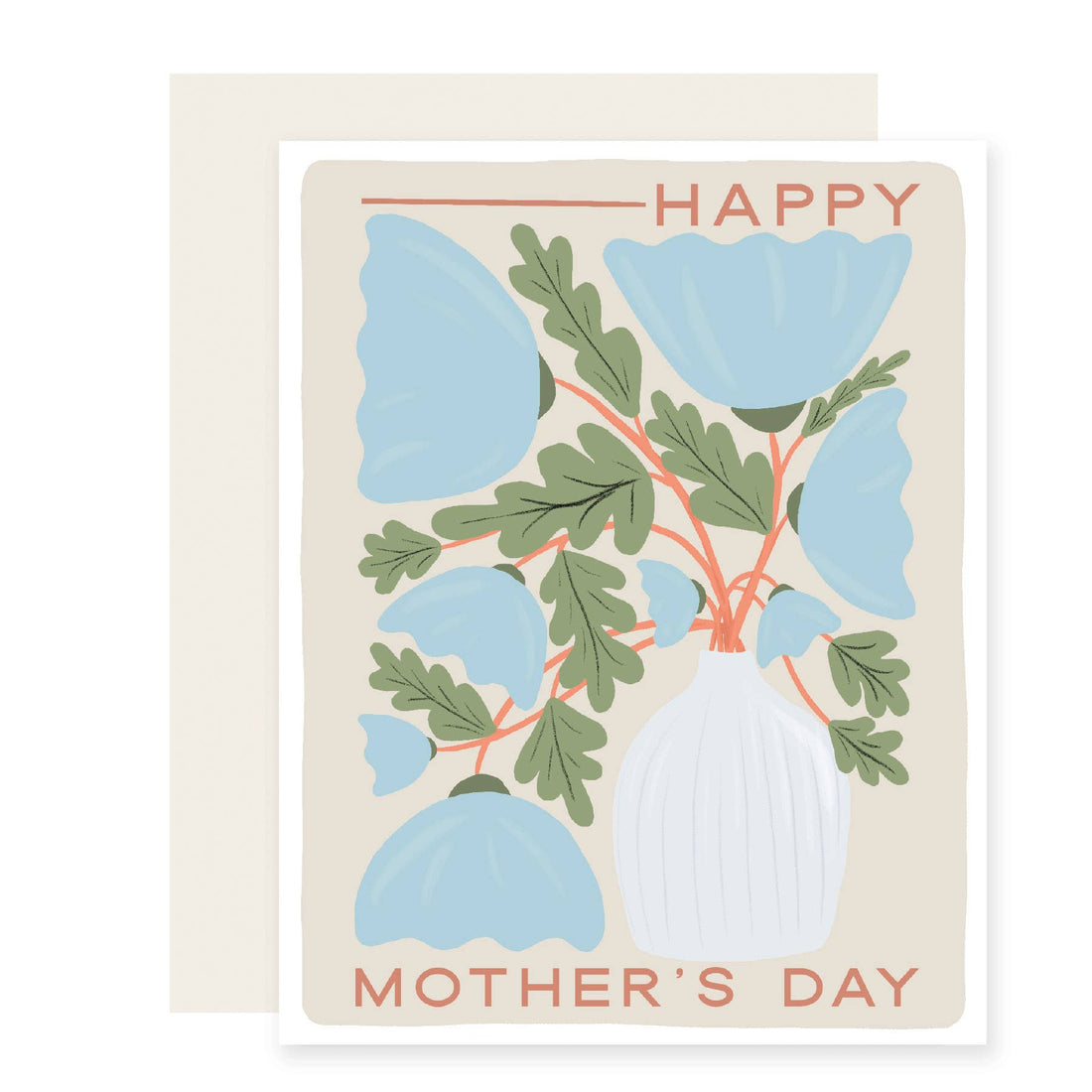 Mod Vintage Floral Happy Mother&