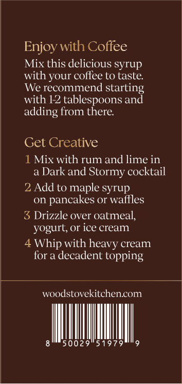Gingerbread Coffee &amp; Cocktail Syrup, 16 fl oz