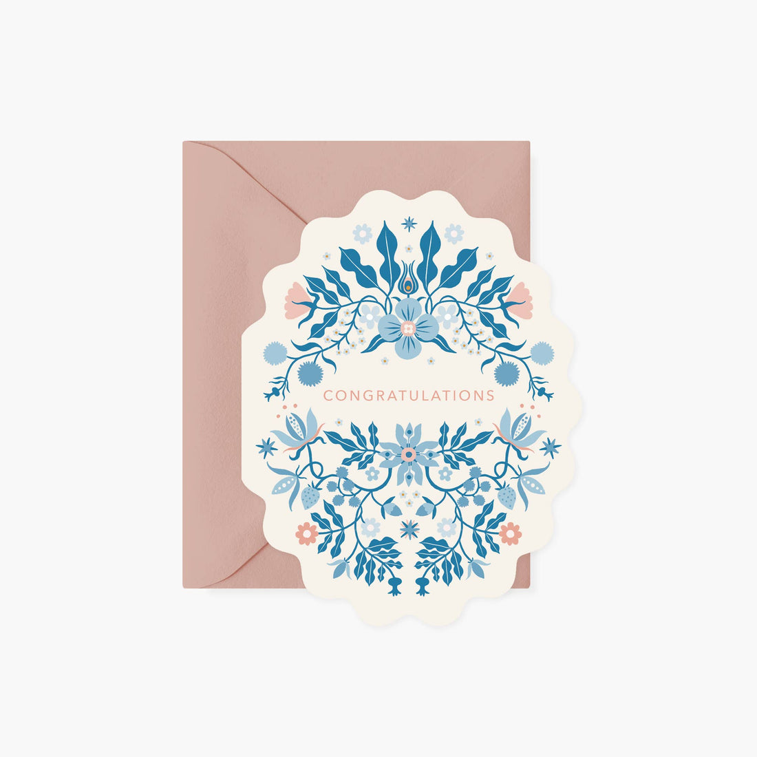 Folk Congratulations Card