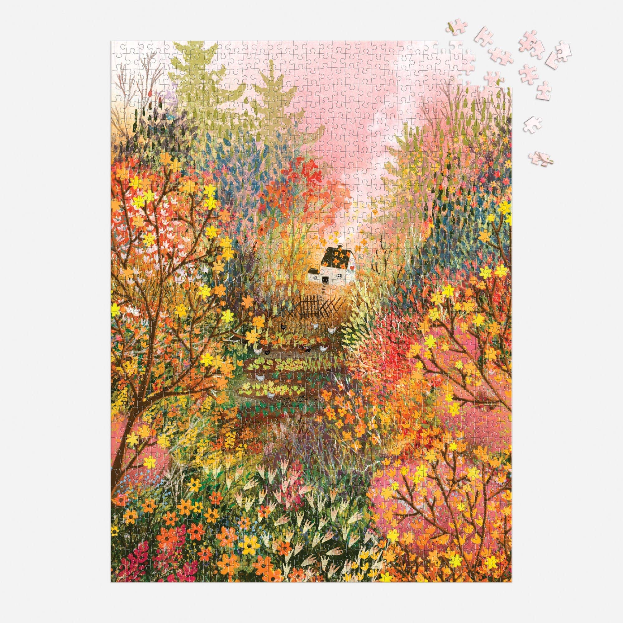 Galison: Autumn in the Meadow 1000 Piece Puzzle