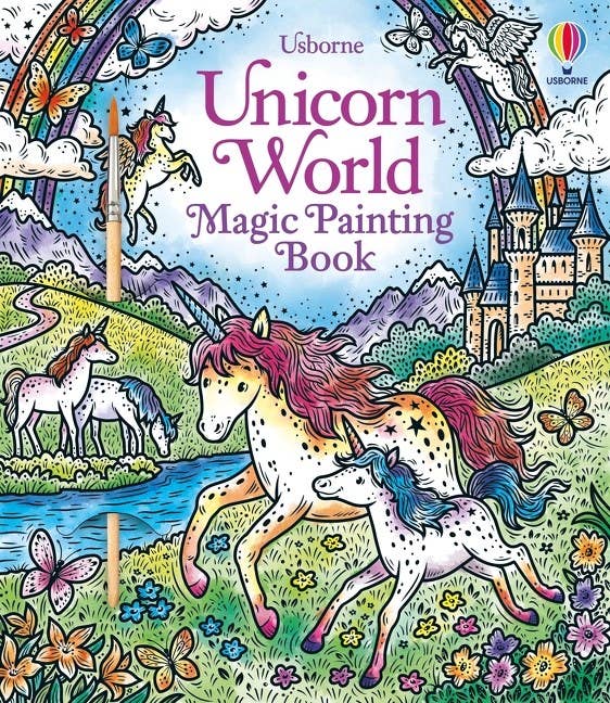 Usborne: Unicorn World Magic Painting Book
