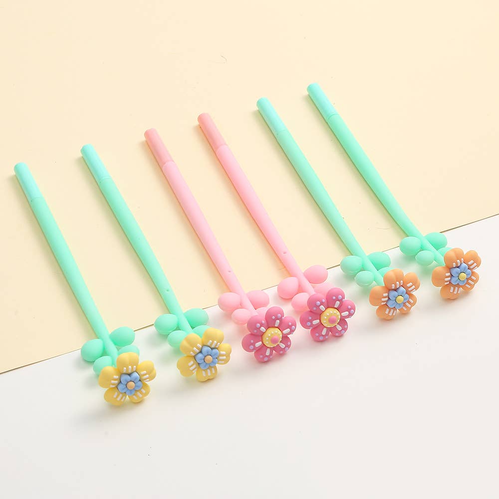 Wiggle Flower Gel Pen