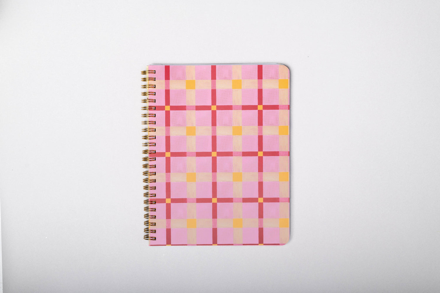 Ban.do: Pink Plaid Mini Notebook