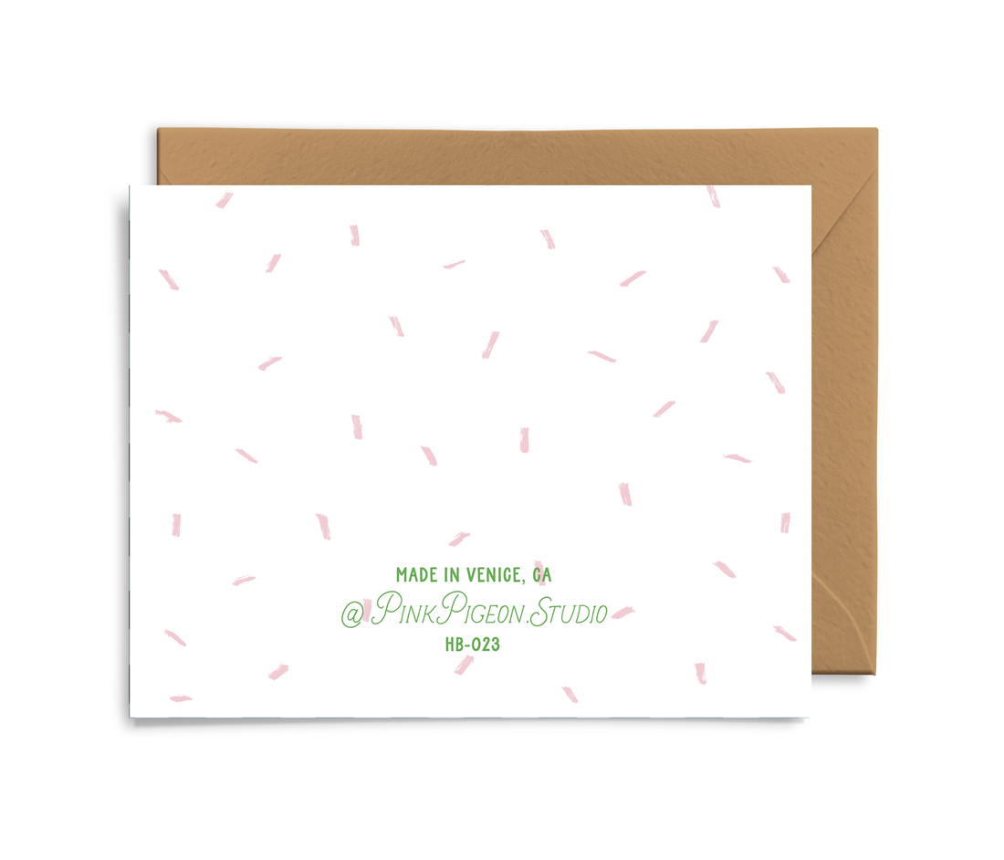 Tennis Shoe Birthday Card