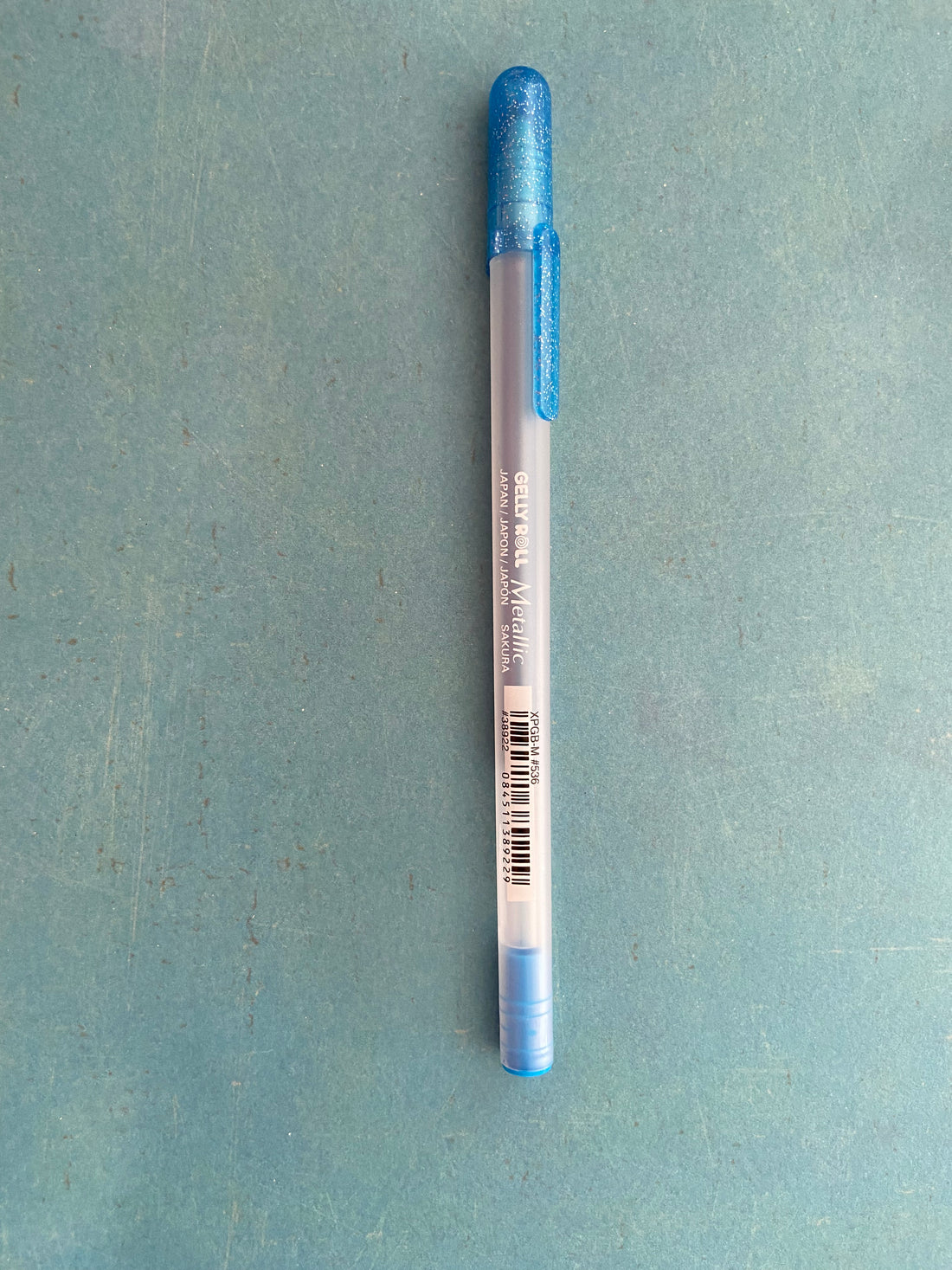 Gelly Roll Metallic Blue Pen