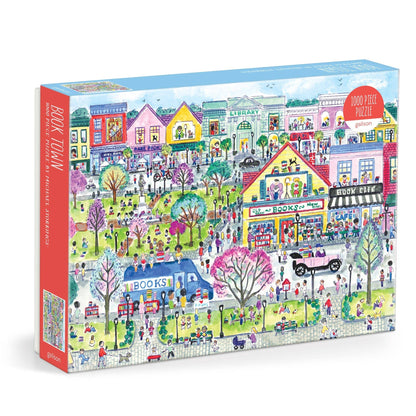 Galison:Michael Storrings Book Town 1000 Piece Puzzle