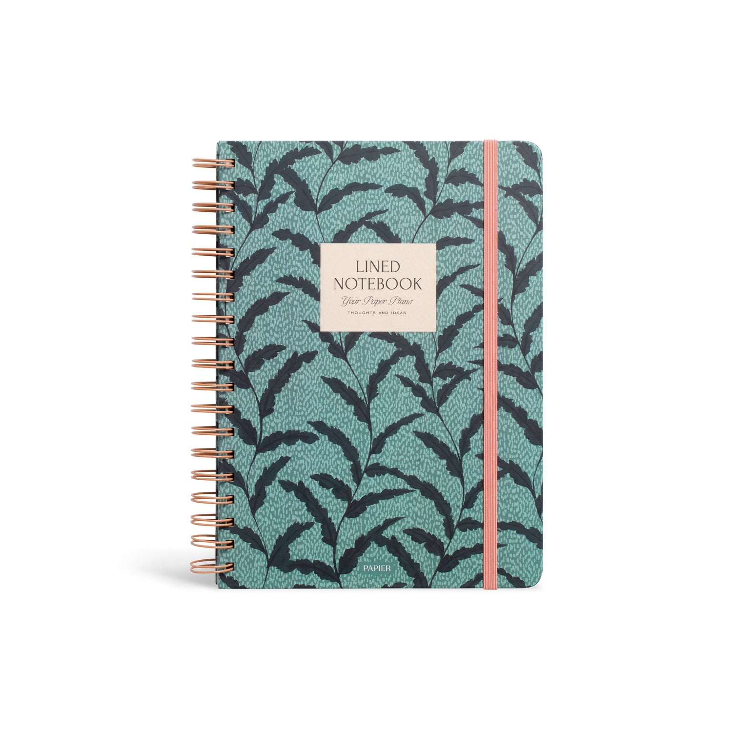 Leafy Bean: Lined Notebook