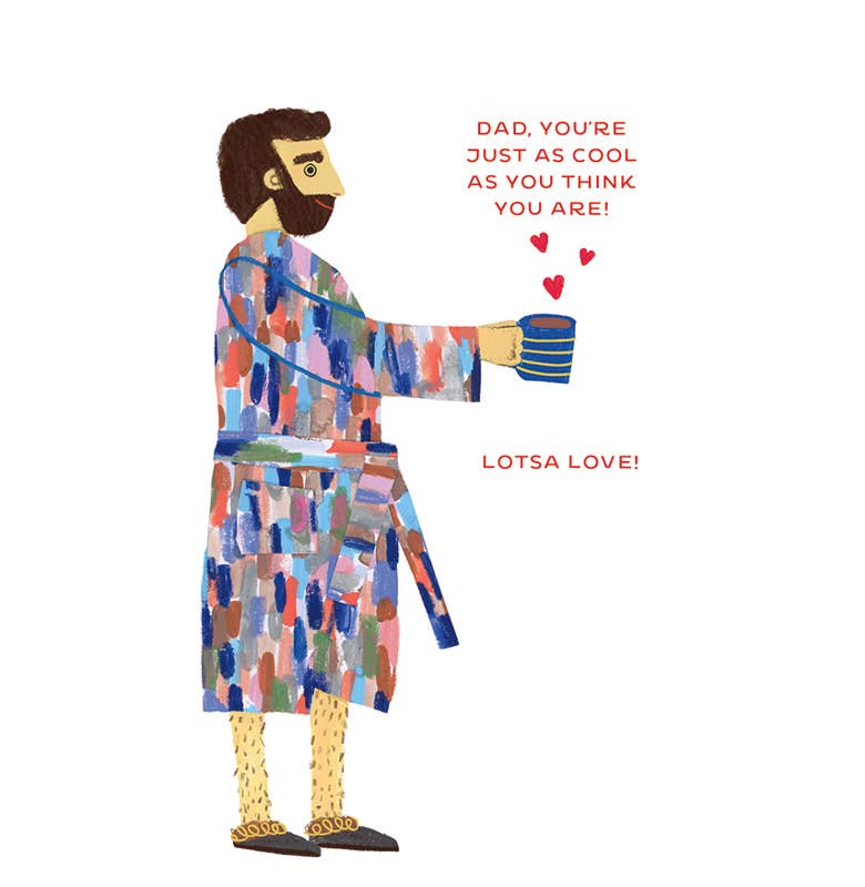 Bathrobe Dad - Father&