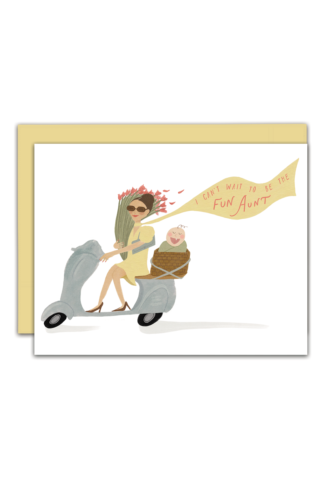 Fun Aunt New Baby Card