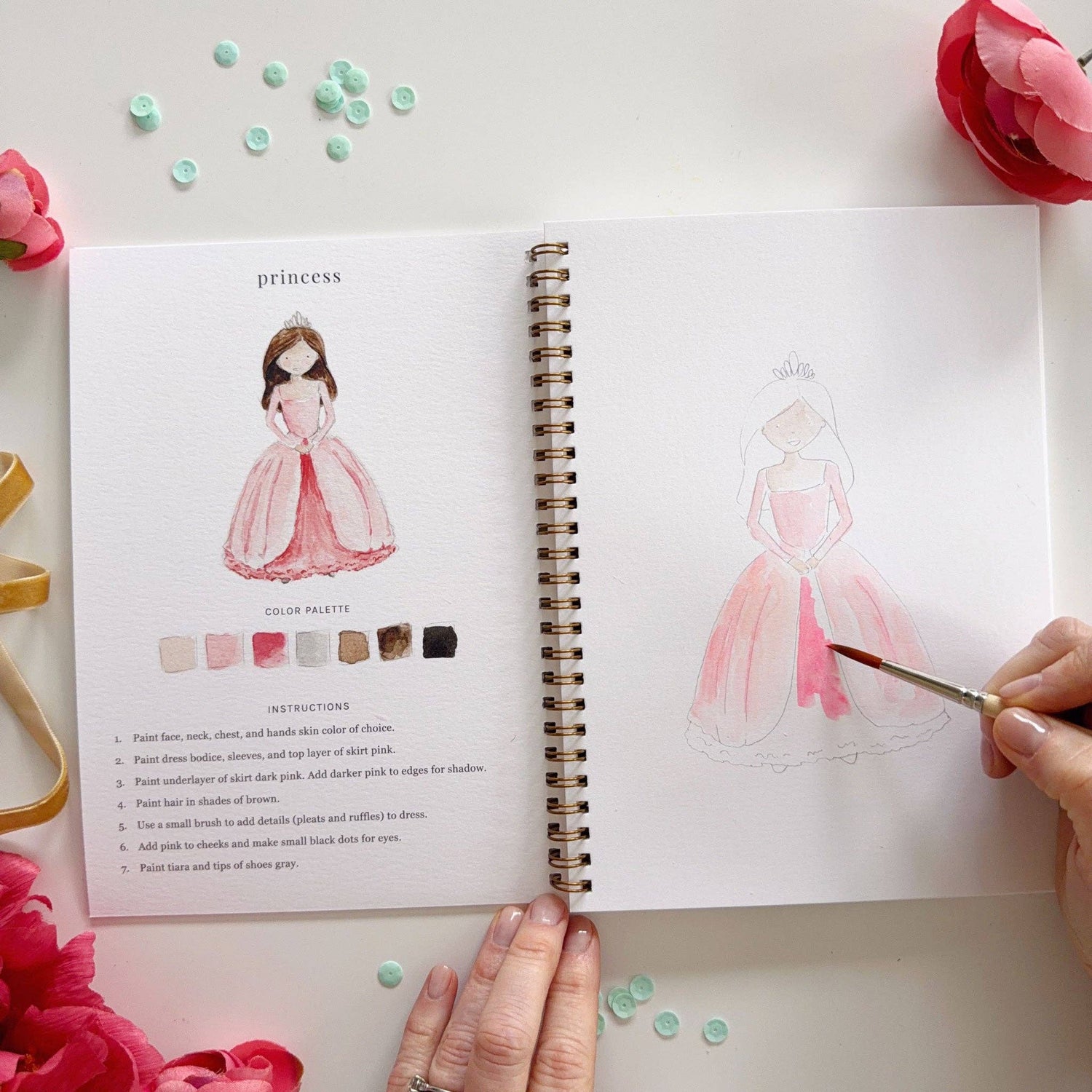 Emily Lex: Fairytal Watercolor Workbook