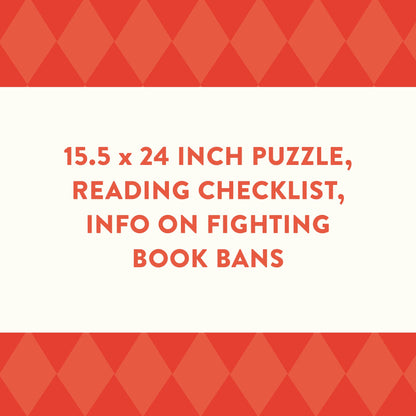 Bibliophile Banned Books: 500-Piece Puzzle