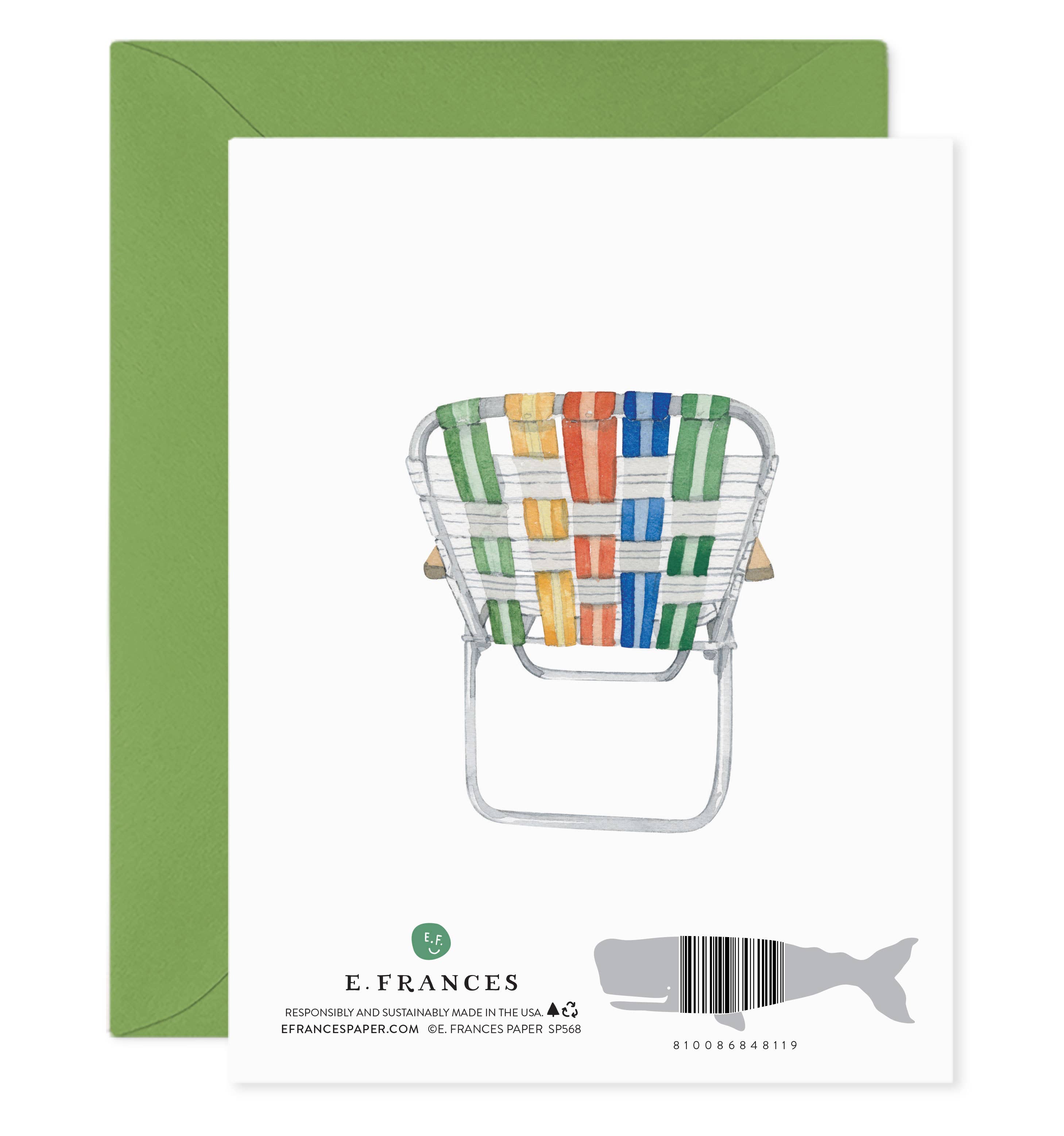 Lawn Chair Dad Father’s Day Card