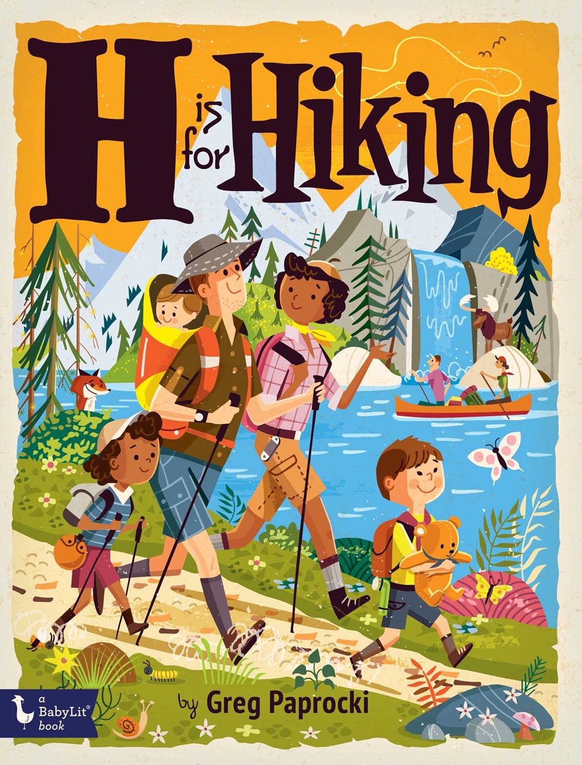 H Is for Hiking by Greg Paprocki - Board Book